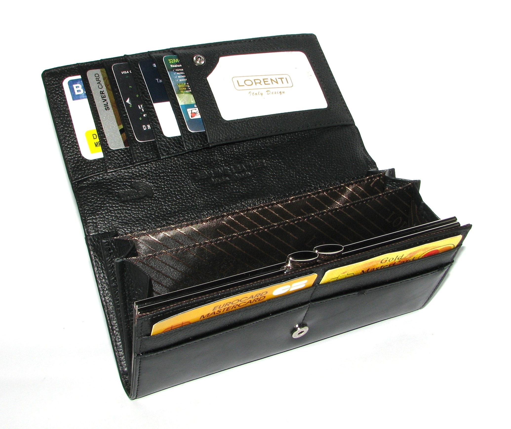 Гаманець жіночий Lorenti L72401-BPR BLACK Гаманець жіночий Lorenti L72401-BPR BLACK